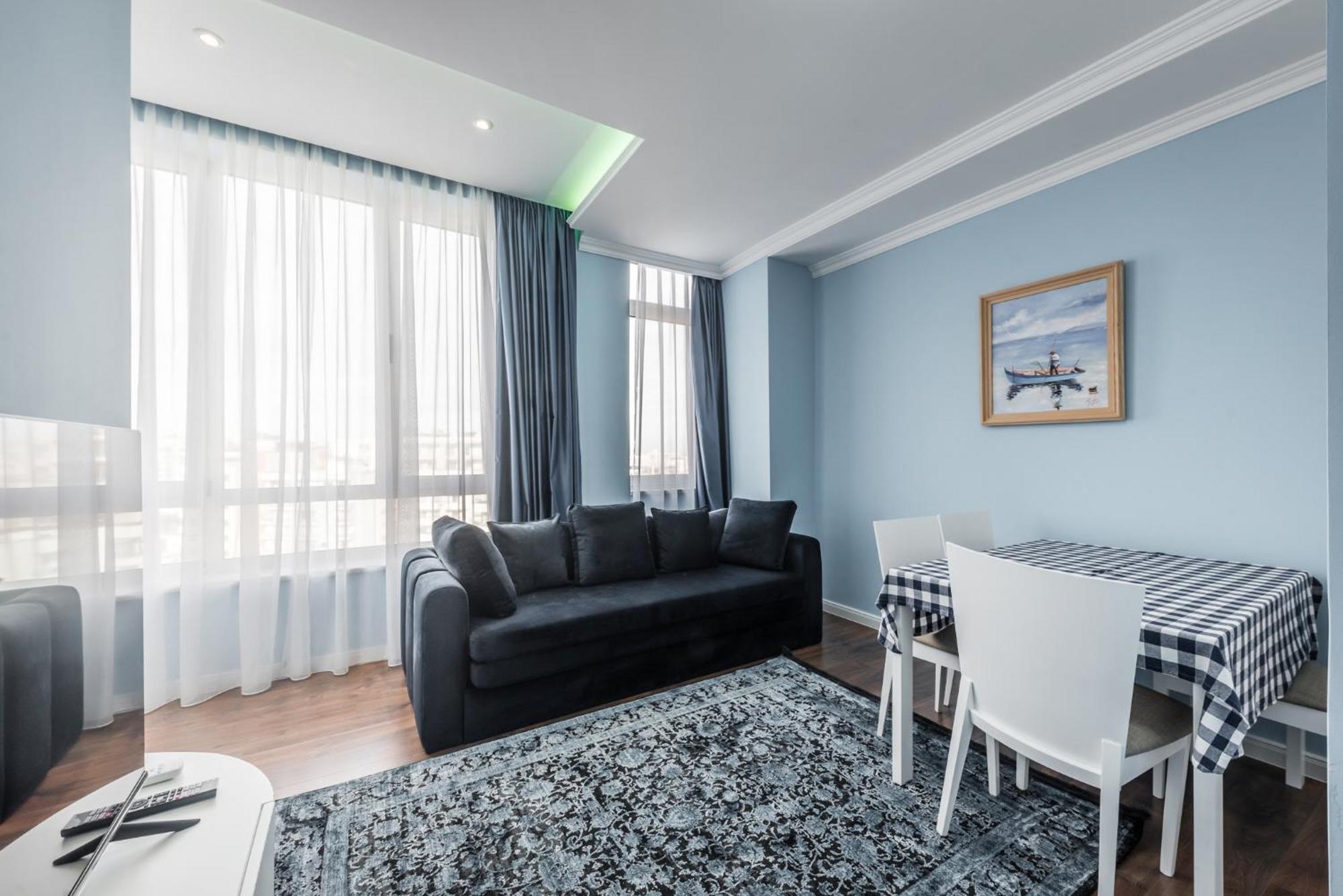 Sky Apartments Durres Bagian luar foto